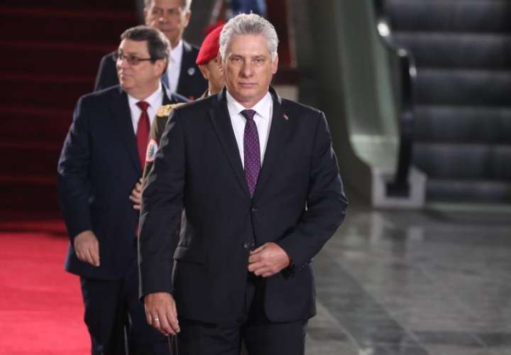 En la imagen, el presidente de Cuba, Miguel Díaz-Canel. EFEArchivo