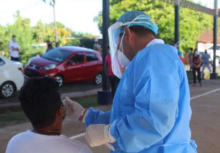 Este jueves 10 de junio, el Minsa contará con un punto para realizar pruebas de hisopados en la cancha techada de San Antonio, en Atalaya, Veraguas.