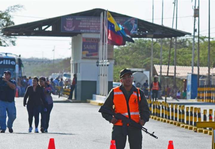 Colombia y Brasil son fronterizos con Venezuela, al igual que Perú, Ecuador, Chile, Argentina, Panamá y República Dominicana. Foto: EFE