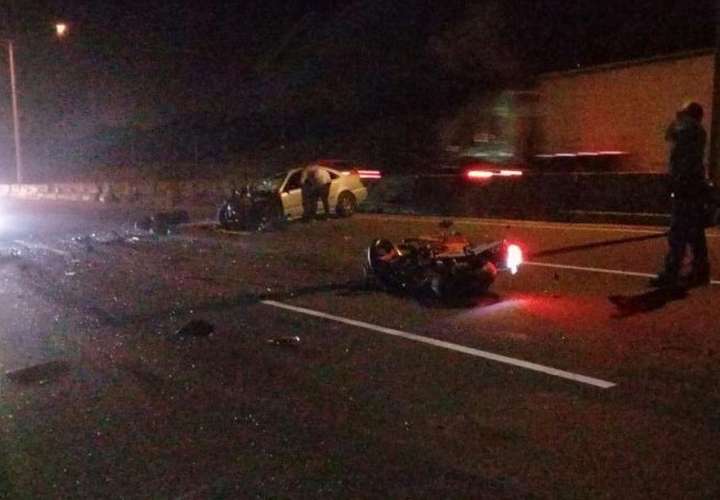 Regata deja dos heridos en la autopista Arraiján-La Chorrera
