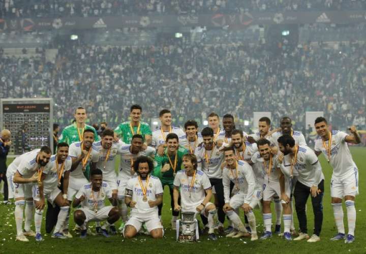 Real Madrid conquistó la Supercopa de España