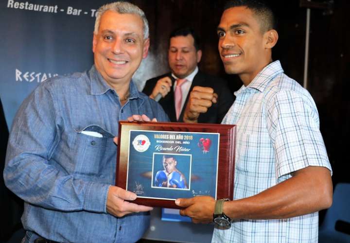 Ricardo Núñez recibe hoy la placa como Boxeador del Año. Foto: Pandeportes