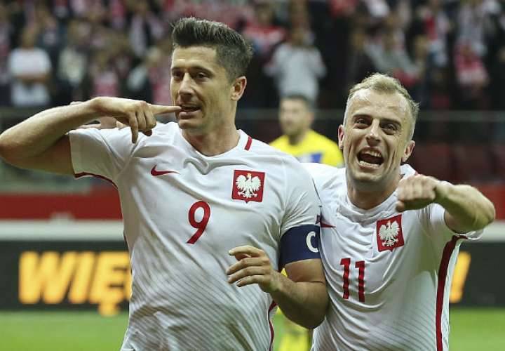 Robert Lewandowski es la gran figura de Polonia para el Mundial de Rusia 2018.