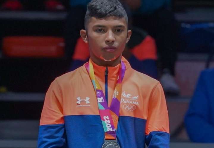 Samir Marciaga ganó una medalla de plata. Foto: COP