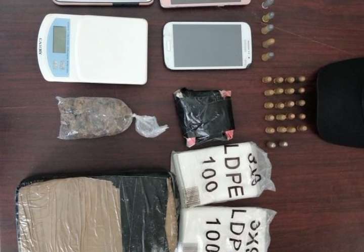 Atrapan a tres con cocaína en bus en Chiriquí y otro capturado en Punta Barco