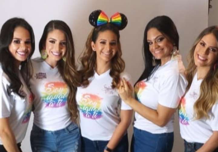 Reinas de Calle Arriba de Las Tablas se unen por la comunidad LGBTQI+
