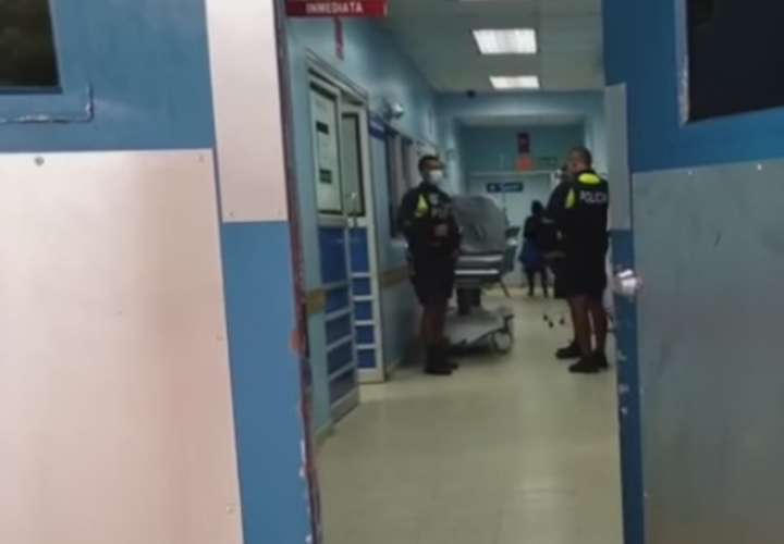 El herido fue trasladado al hospital Manuel Amador Guerrero 