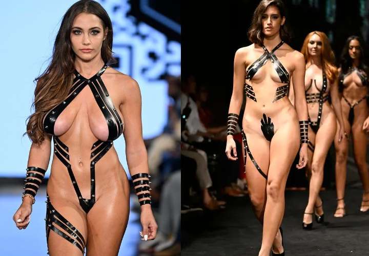 "Sex tape" es la nueva moda en las pasarelas; modelos muestran todo