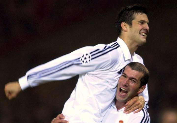 Santiago Solari vivió grandes momentos junto a Zinedine Zidane. /EFE