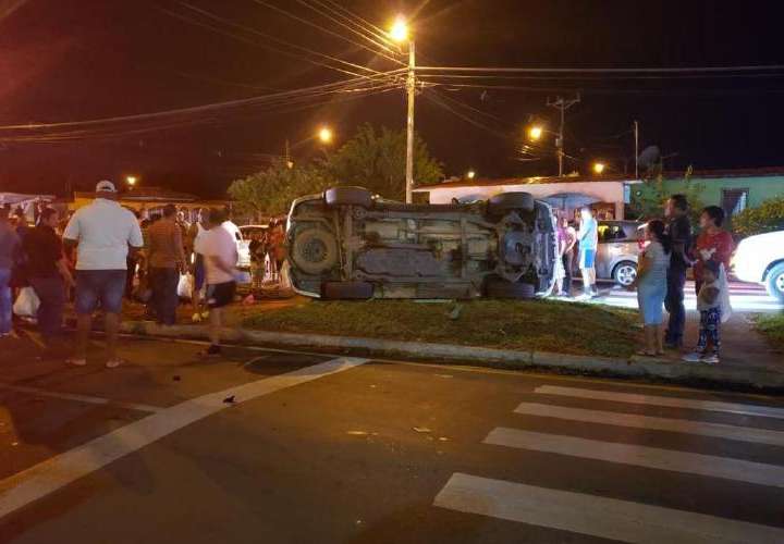 Implicados en accidente de tránsito en Arraiján no son miembros del SPI