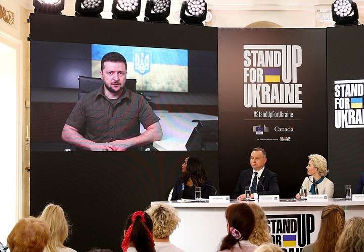 Campaña de apoyo a Ucrania recauda más de 10.000 millones de euros