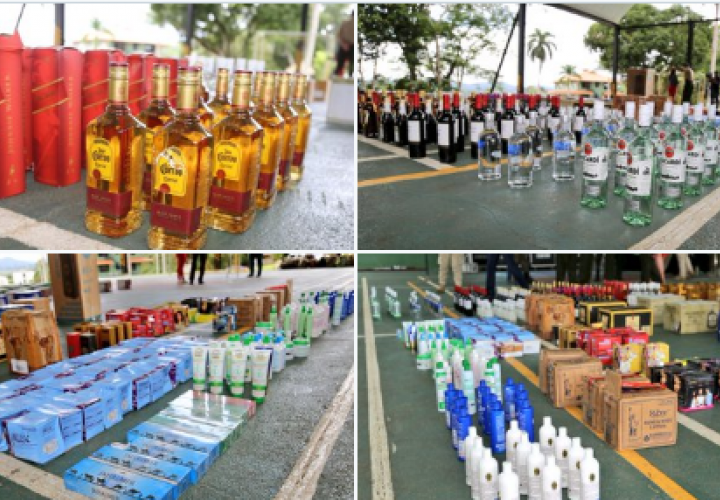 Decomisan licor y otras mercancías de contrabando en embarcación en Jaqué