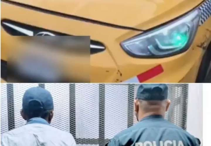 Taxista hurta baldosas y pegamento en Costa del Este  [Video]