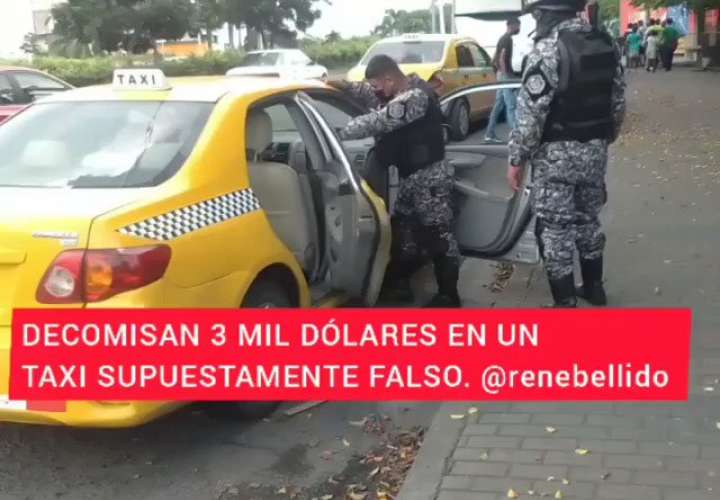 Capturan a taxista con 3,000 dólares falsos  [Video]