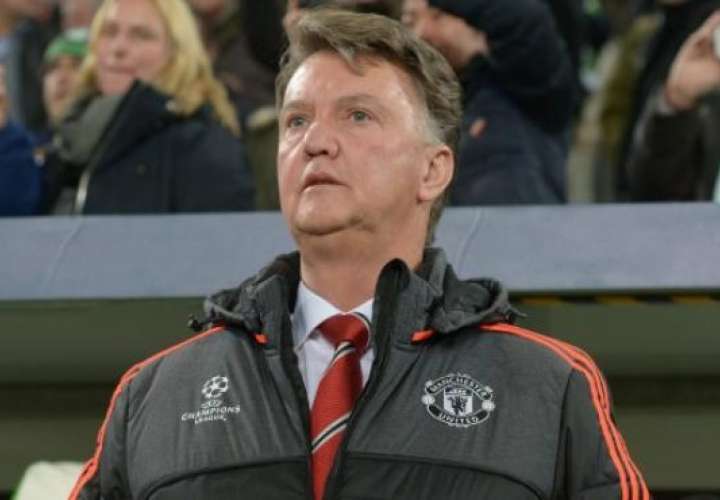 Louis van Gaal en su etapa como entrenador del Manchester United. Foto: EFE