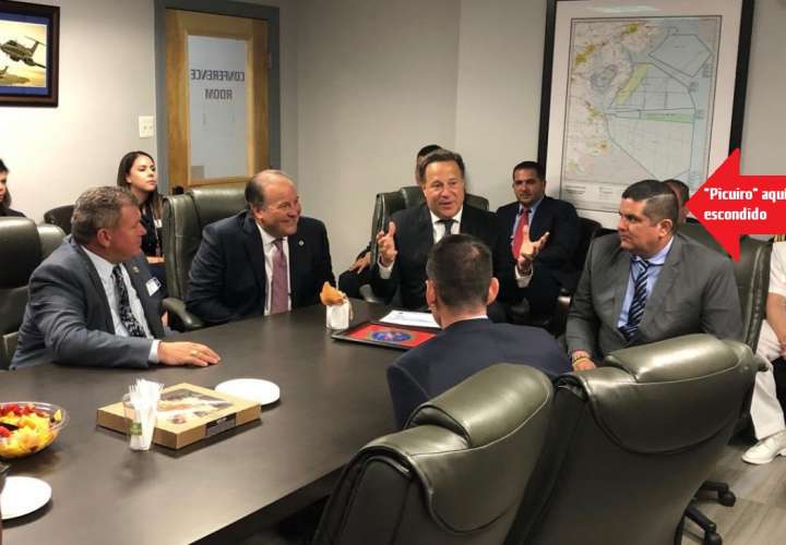 Varela aparece en EEUU para ver equipo de vigilancia aérea y hablar de Venezuela