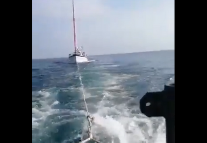 Rescatan a ocupantes de velero que quedaron a la deriva en isla San José [Video]
