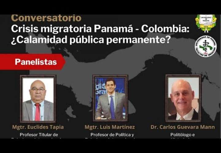 Embedded thumbnail for Conversatorio &amp;quot;Crisis Migratoria Panamá - Colombia: ¿Calamidad pública permanente?&amp;quot;