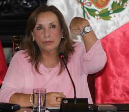 Presidenta de Perú, Dina Boluarte. Foto: EFE / Archivo