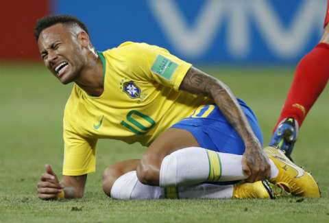 El jugador brasileño Neymar . Foto: AP
