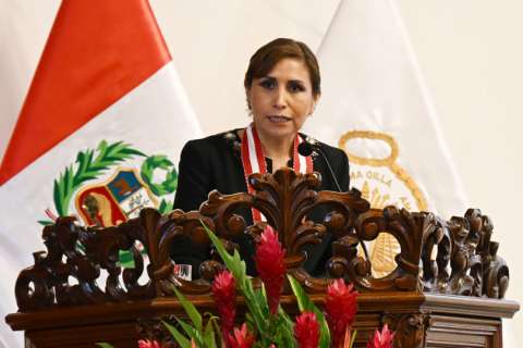 fiscal general de Perú Patricia Benavides. EFE