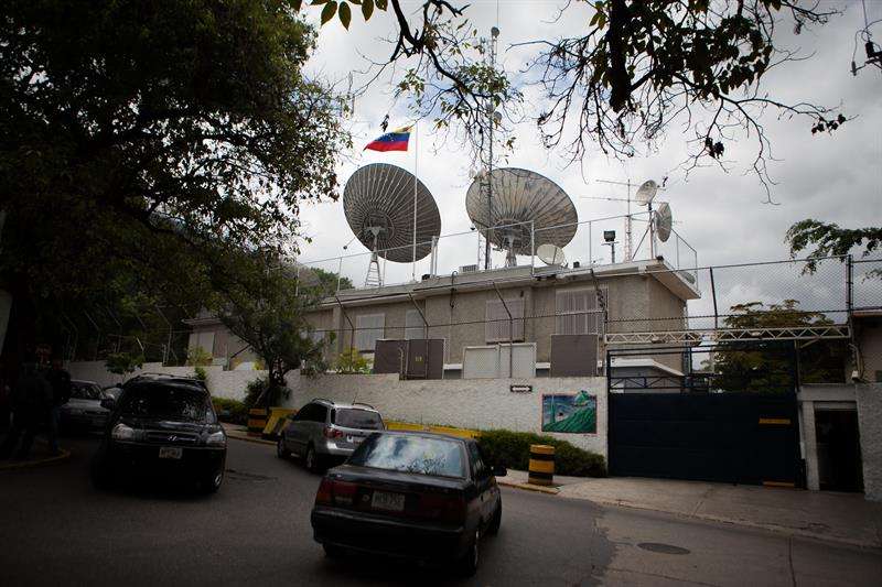 ista general de la fachada del canal de televisión privado Globovision de Venezuela. EFE/Archivo