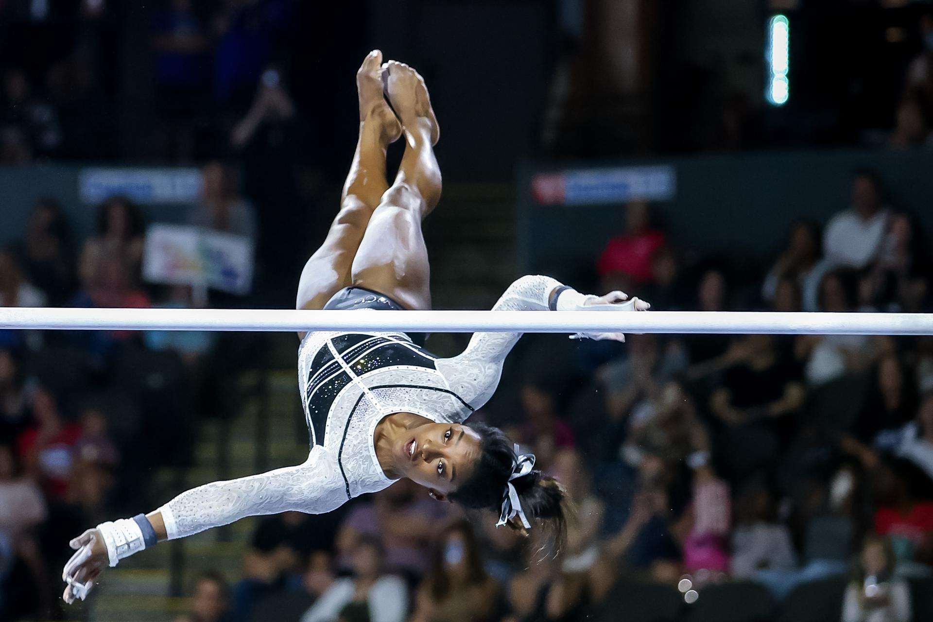 Simone Biles, la gimnasta más condecorada de la historia de Estados Unidos. /EFE