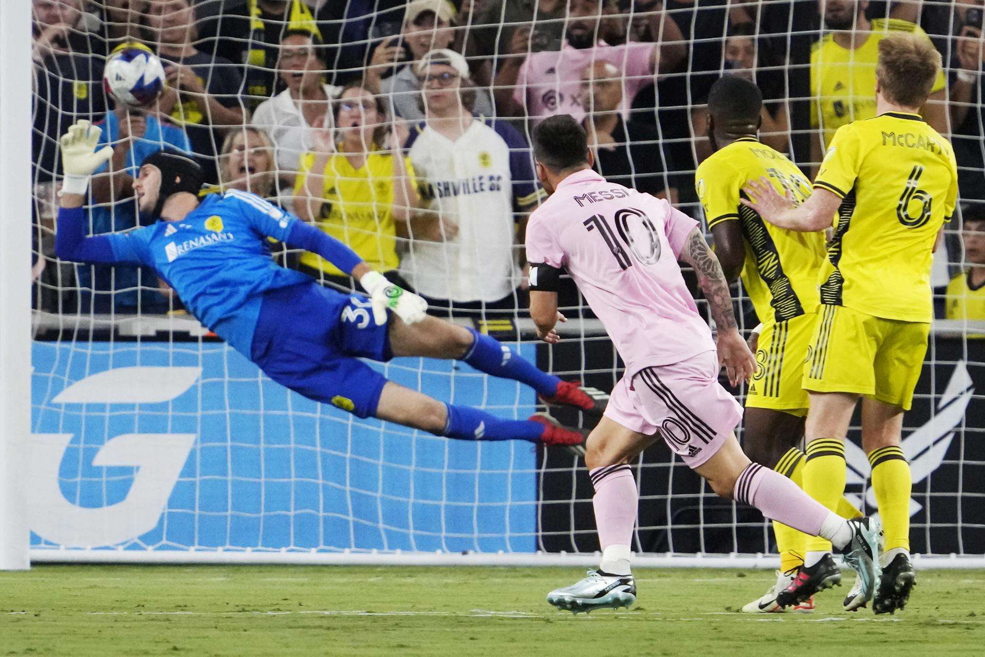 Messi marcó un golazo. / Foto: EFE