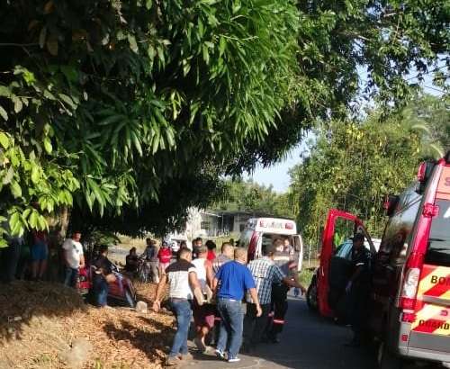 Producto del accidente no se reportó ninguna víctima fatal.  Foto: @RetenChiriqui