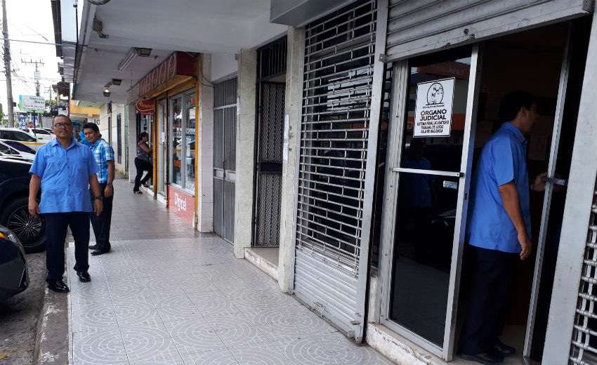 La audiencia inició este jueves a tempranas horas de la mañana.  Foto: Melquiades Vásquez