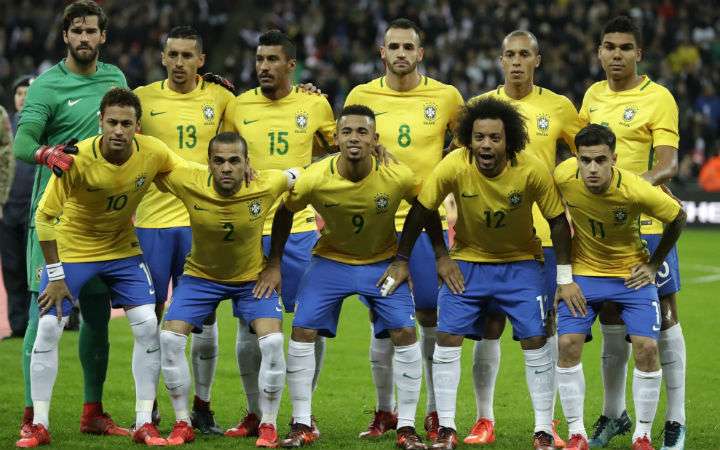 Brasil es una de las selecciones favoritas para alzar la Copa Mundial de la Fifa 2018 en territorio ruso. Foto AP