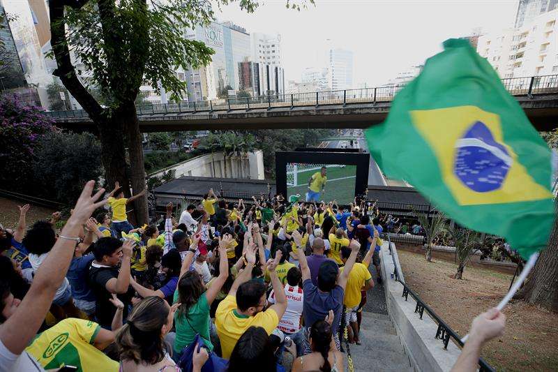 El nuevo estudio de Itaú concluyó que Brasil tiene el 36 % de las posibilidades de ser campeón. Foto EFE