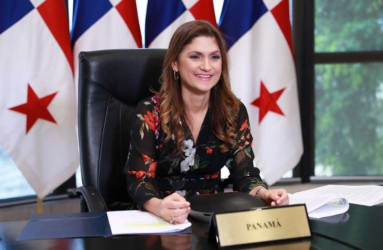 Canciller de Panamá, Erika Mouynes.