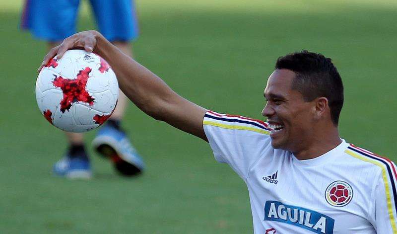 Carlos Bacca quiere dejar en alto el nombre de Colombia en el Mundial de Rusia 2018. Foto EFE