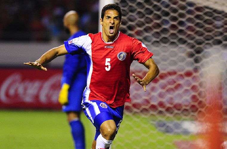 El jugador de Costa Rica Celso Borges.