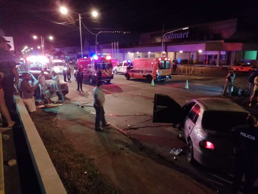 Unidades de la Dirección de Operaciones del Tránsito de la Policía Nacional investigan el caso para deslindar responsabilidades. Foto: @TraficoCPanama