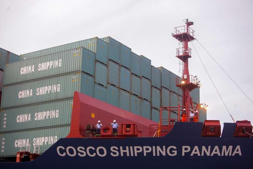  Las exportaciones panameñas de bienes alcanzaron los 2.467,5 millones de dólares de enero a agosto pasado. EFE