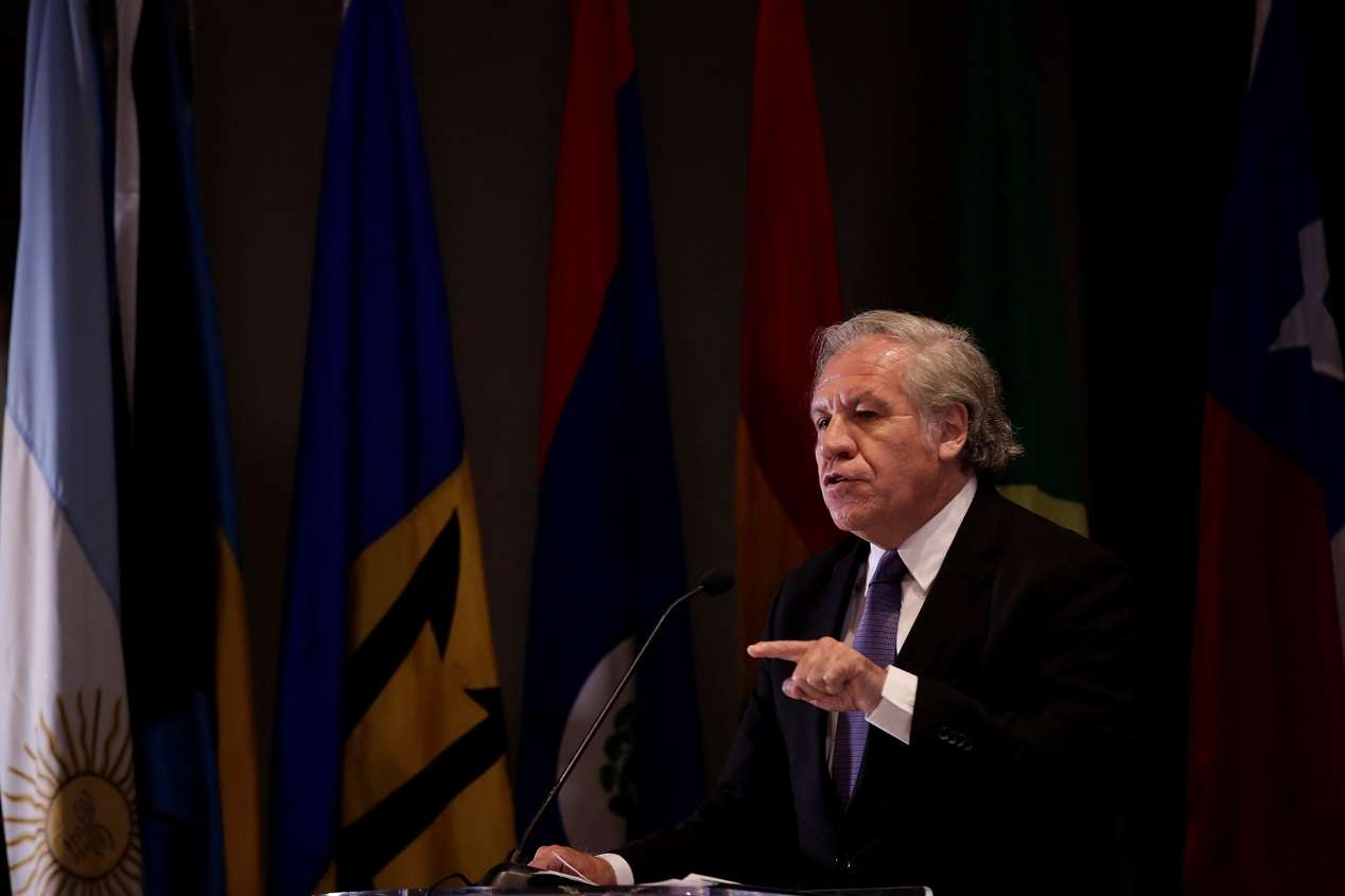 Secretario general de la Organización Estados Americanos (OEA), el uruguayo Luis Almagro. EFE