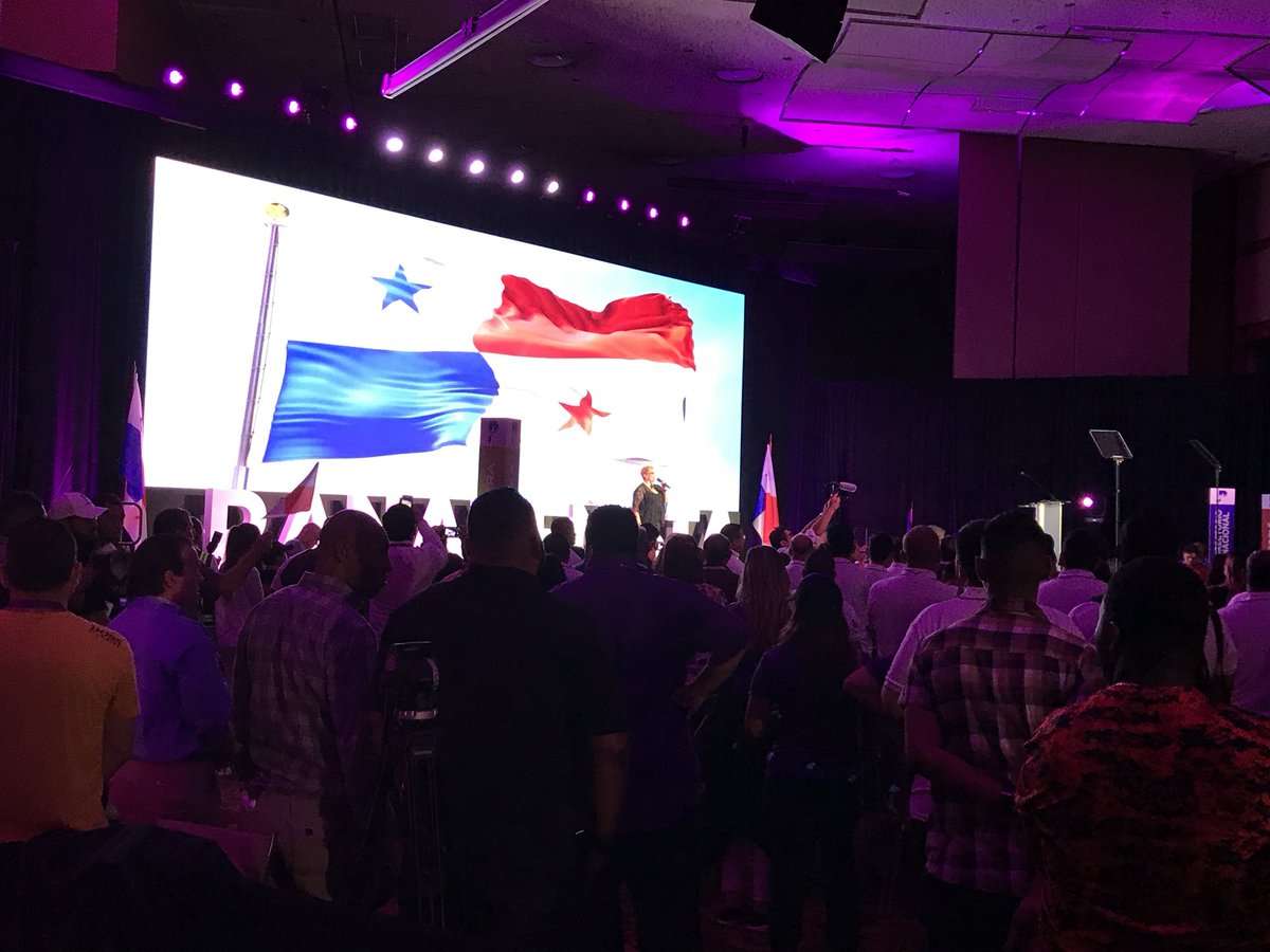 Convención Extraordinaria 2018 del partido Panameñista en el Magapolis Convention Center. Foto: panamenistas 