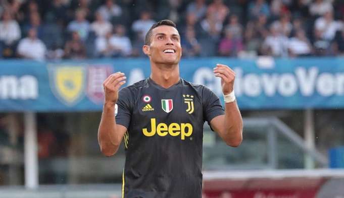 Cristiano no pudo anotar en su debut con la Juventus en el inicio de la Serie A./EFE 