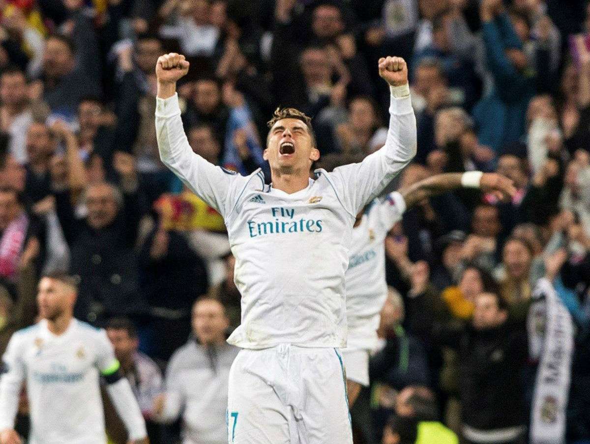 El delantero del Real Madrid Cristiano Ronaldo. Foto: EFE
