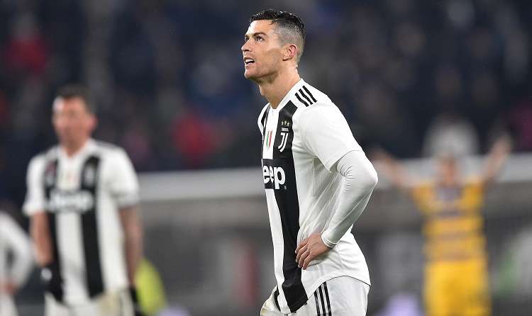 Cristiano Ronaldo marcó un doblete en el encuetro ante el Parma. Foto: EFE