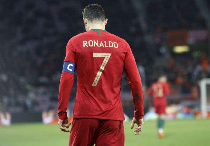 Cristiano Ronaldo anotó cuatro goles en el Mundial de Rusia 2018. Foto EFE