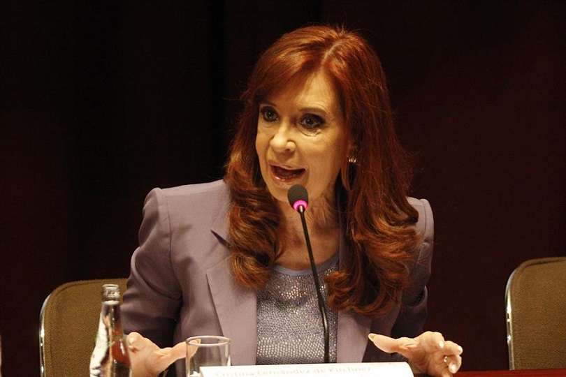 En la imagen, la vicepresidenta de Argentina, Cristina Fernández. EFE