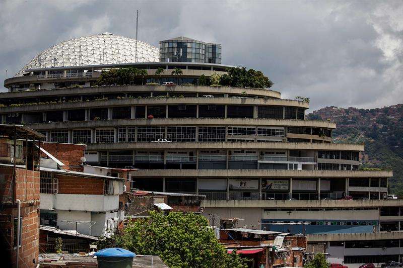 Fotografía del edificio El Helicoide, sede del Servicio Bolivariano de Inteligencia (Sebin) en Caracas (Venezuela). EFE Archivo