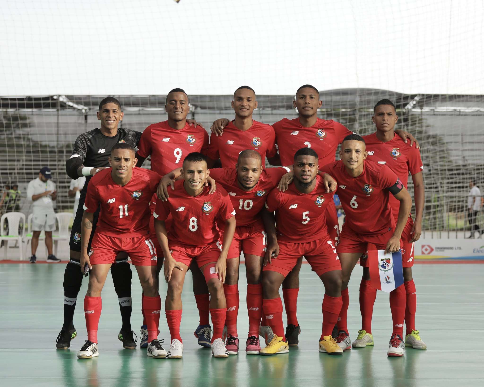 El equipo panameño de futsal. / Foto: Fepafut