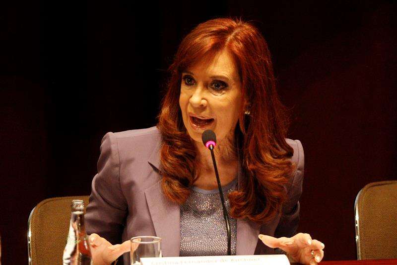 En la imagen, la expresidenta de Argentina Cristina Fernández de Kirchner. EFE/Archivo