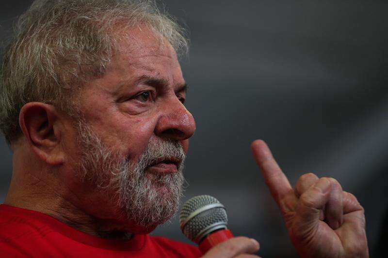 En la imagen un registro del expresidente brasileño Luiz Inácio Lula da Silva. EFEArchivo
