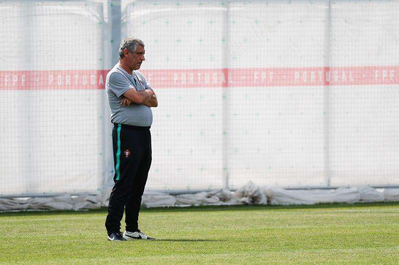 Fernando Santos :&quot;Portugal es una selección compacta que ha llegado al Mundial como último campeón de Europa&quot;. Foto EFE