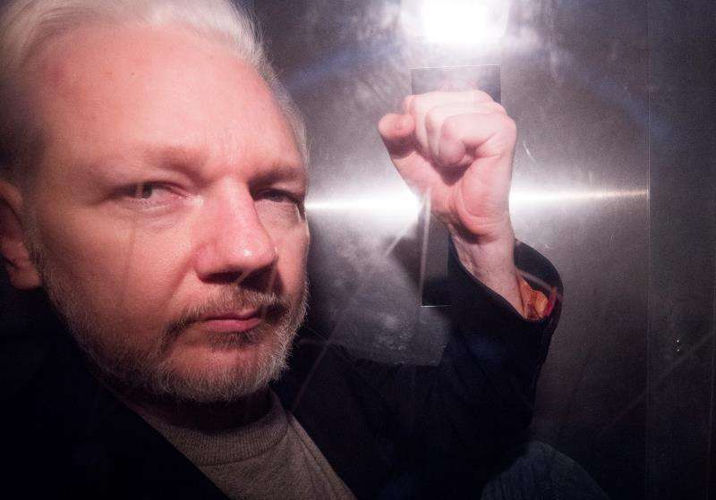 En la imagen se aprecia a el fundador de WikiLeaks, Julian Assange. Foto: EFE